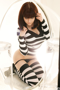 Playboy CyberGirl Lilex In Stripe Fever - 06