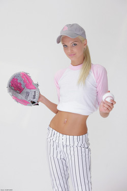 X-Art Teens Francesca Baseball Babe - 13