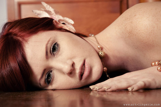 Our Favourite Redhead Elle Alexandra For Art-Lingerie - 12