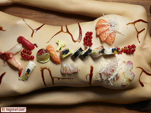 Lulu By Petter Hegre In Sushi - 03