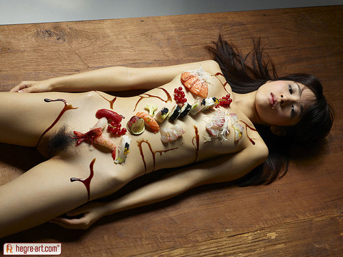 Lulu By Petter Hegre In Sushi - 05