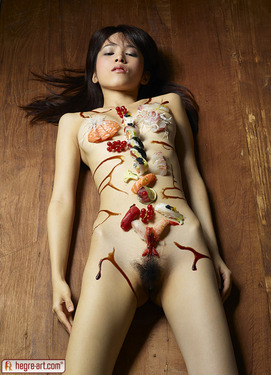 Lulu By Petter Hegre In Sushi - 07