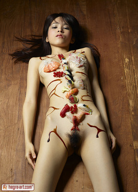 Lulu By Petter Hegre In Sushi - 08