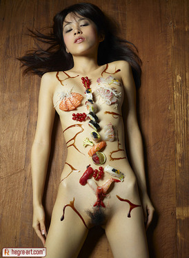 Lulu By Petter Hegre In Sushi - 09