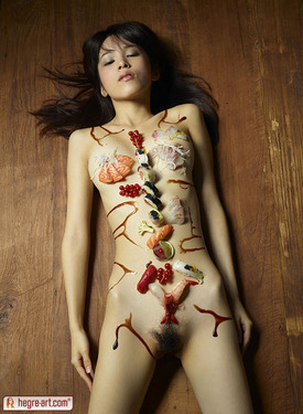 Lulu By Petter Hegre In Sushi - 10