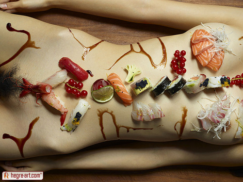 Lulu By Petter Hegre In Sushi - 14