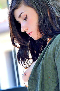 Lyanna in "Busty Tattood Brunette Cutie Lyanna in Mini Skirt for FTV Girls" via FTV Girls